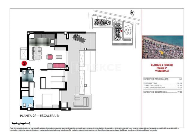3 slaapkamer Flat te koop in Dénia met zwembad - € 399.000 (Ref: 8966065)