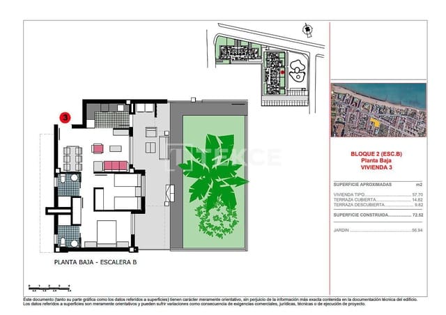 2 Zimmer Wohnung zu verkaufen in Dénia mit Pool - 399.000 € (Ref: 8966067)