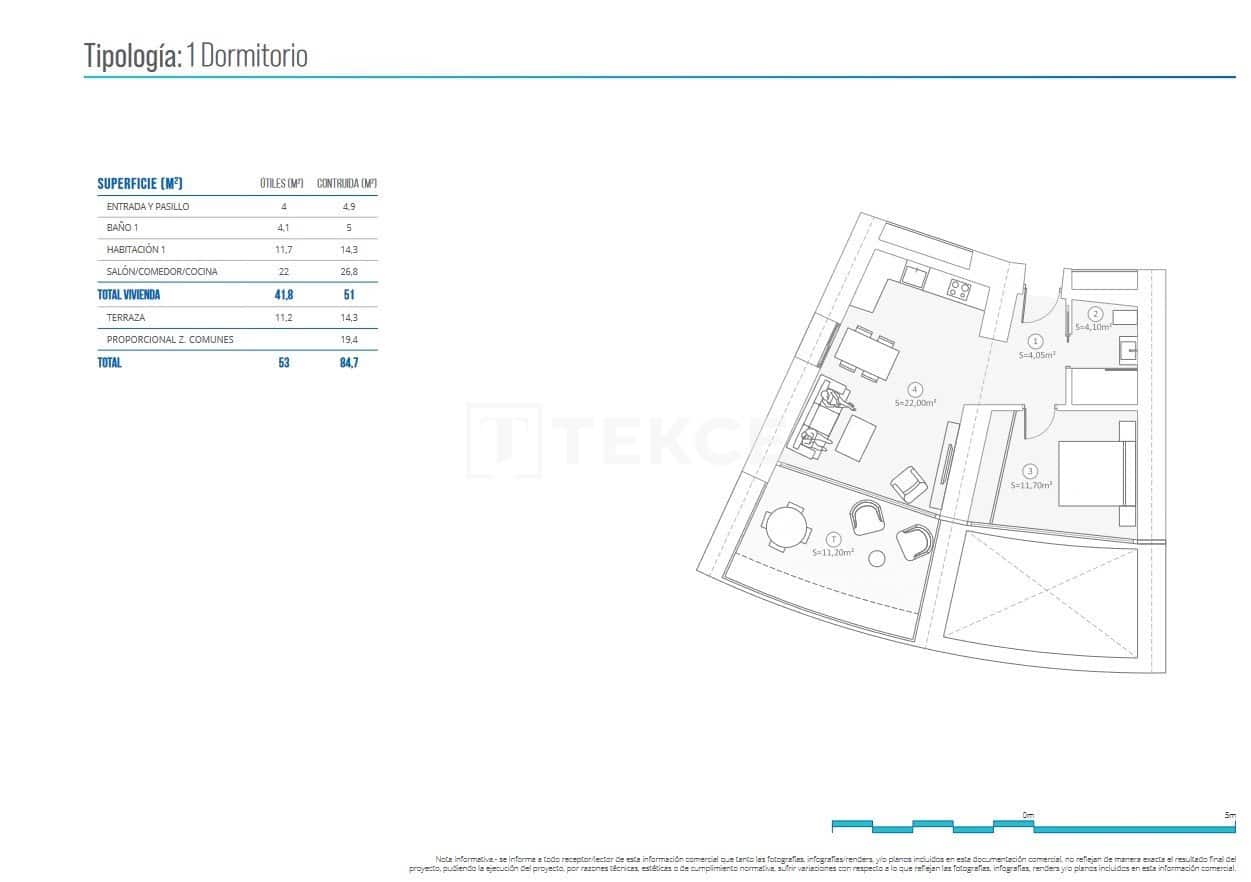 2 sypialnia Mieszkanie na sprzedaż w Benidorm z basenem - 970 000 € (Ref: 8966075)