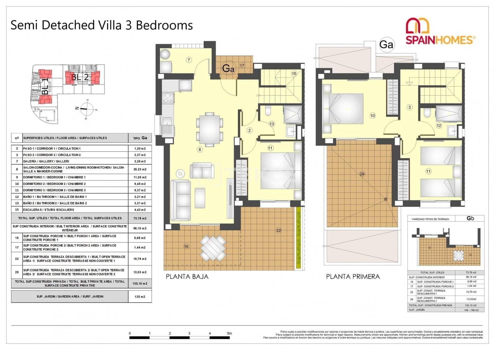 3 soverom Villa til salgs i Busot med svømmebasseng - € 409 000 (Ref: 8966087)