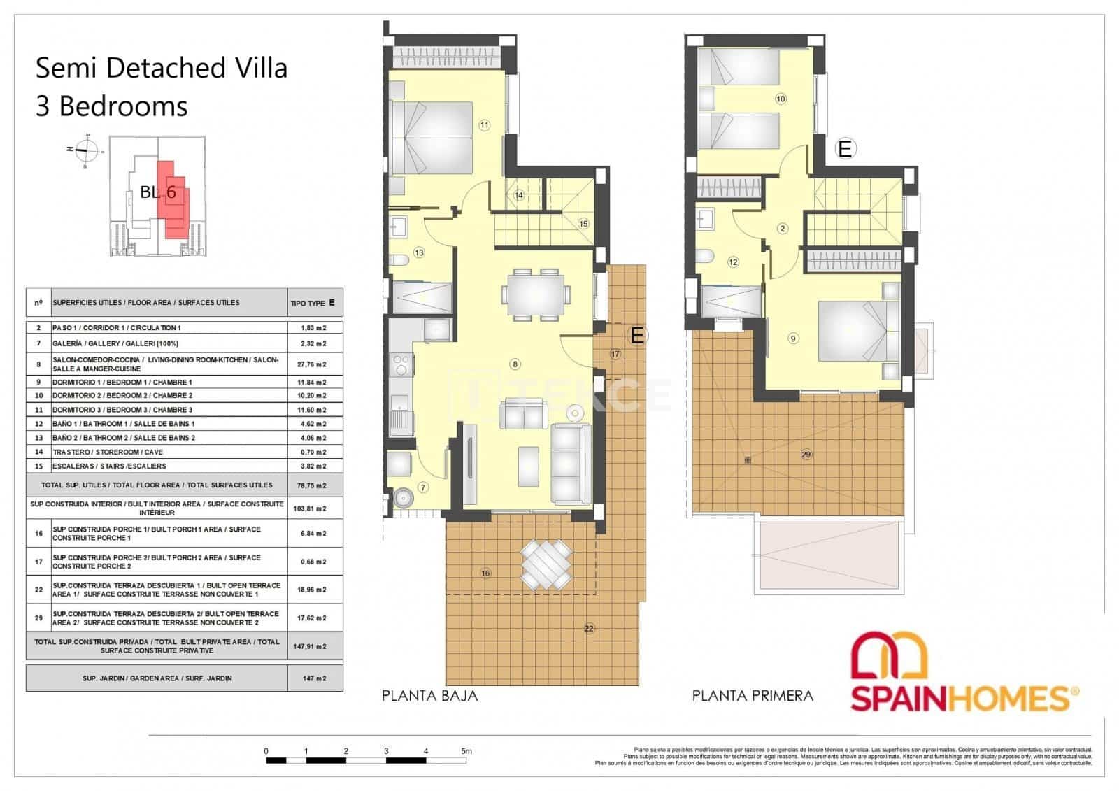 3 soverom Villa til salgs i Busot med svømmebasseng - € 409 000 (Ref: 8966087)