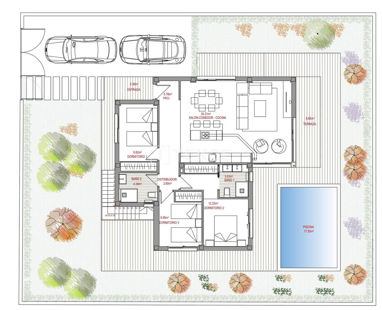 3 chambre Villa/Maison à vendre à Polop avec piscine - 500 000 € (Ref: 8966090)