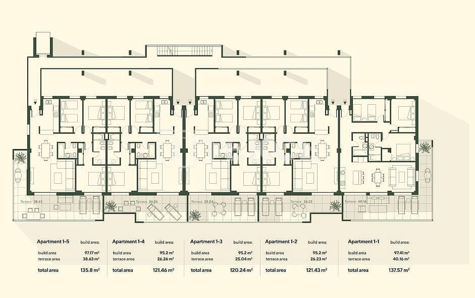 3 sovrum Lägenhet till salu i El Chaparral med pool - 570 000 € (Ref: 8966099)