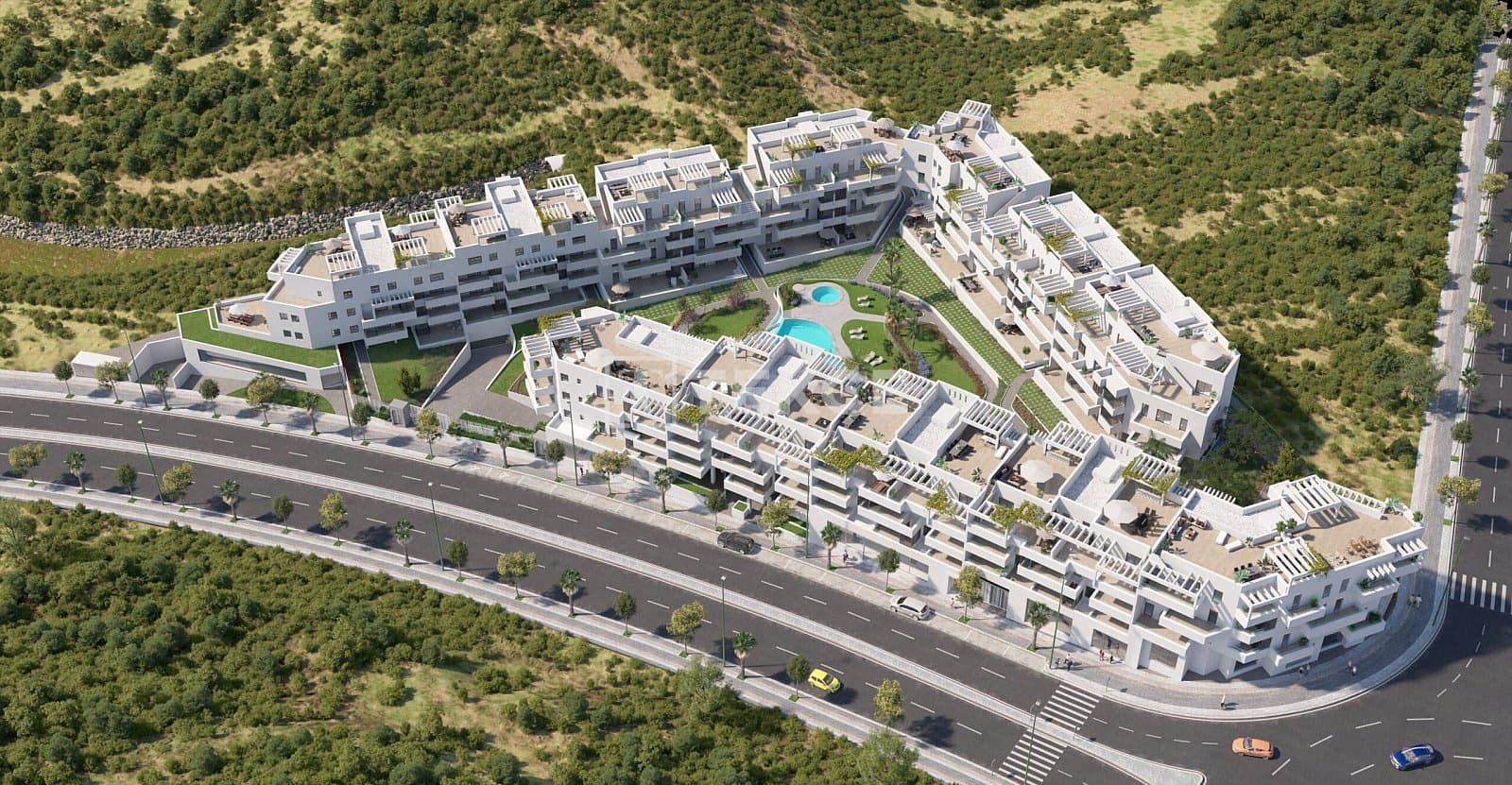 2 soveværelse Lejlighed til salg i Malaga by med swimmingpool - € 480.000 (Ref: 8966107)