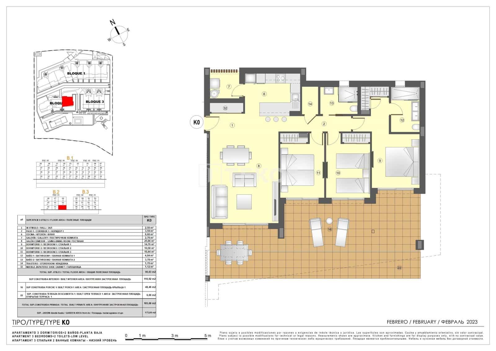 3 Zimmer Wohnung zu verkaufen in Fuengirola mit Pool - 824.000 € (Ref: 8966116)