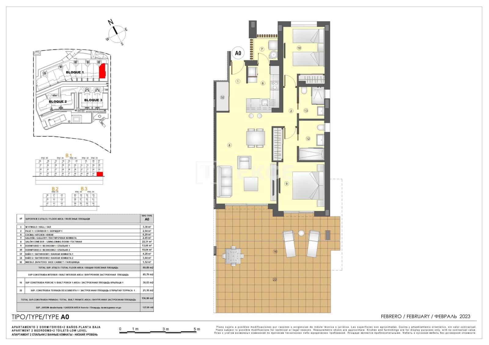 3 Zimmer Wohnung zu verkaufen in Fuengirola mit Pool - 824.000 € (Ref: 8966116)