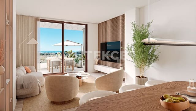 2 Zimmer Wohnung zu verkaufen in Las Lagunas de Mijas, Mijas mit Pool - 580.000 € (Ref: 8966143)