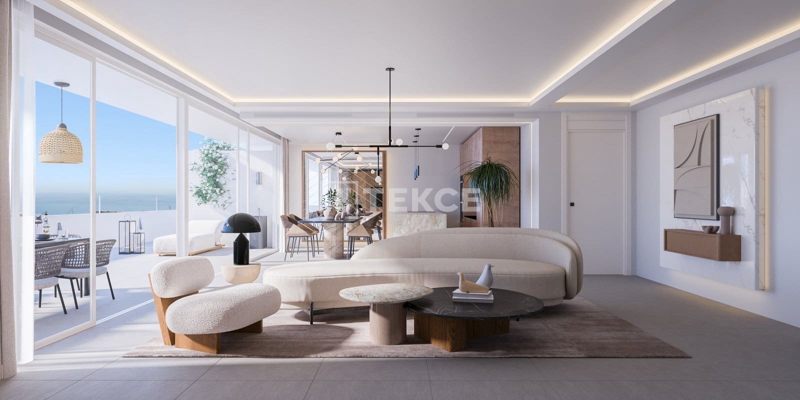 3 quarto Apartamento para venda em La Capellania com piscina - 1 100 000 € (Ref: 8966152)