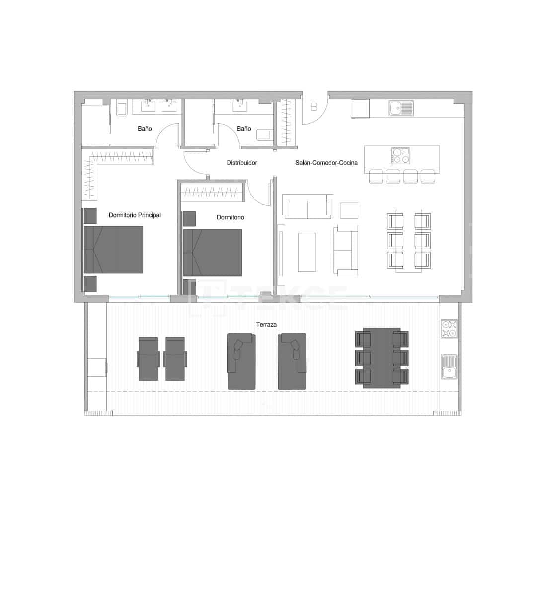 3 soverom Leilighet til salgs i La Capellania med svømmebasseng - € 1 255 000 (Ref: 8966153)
