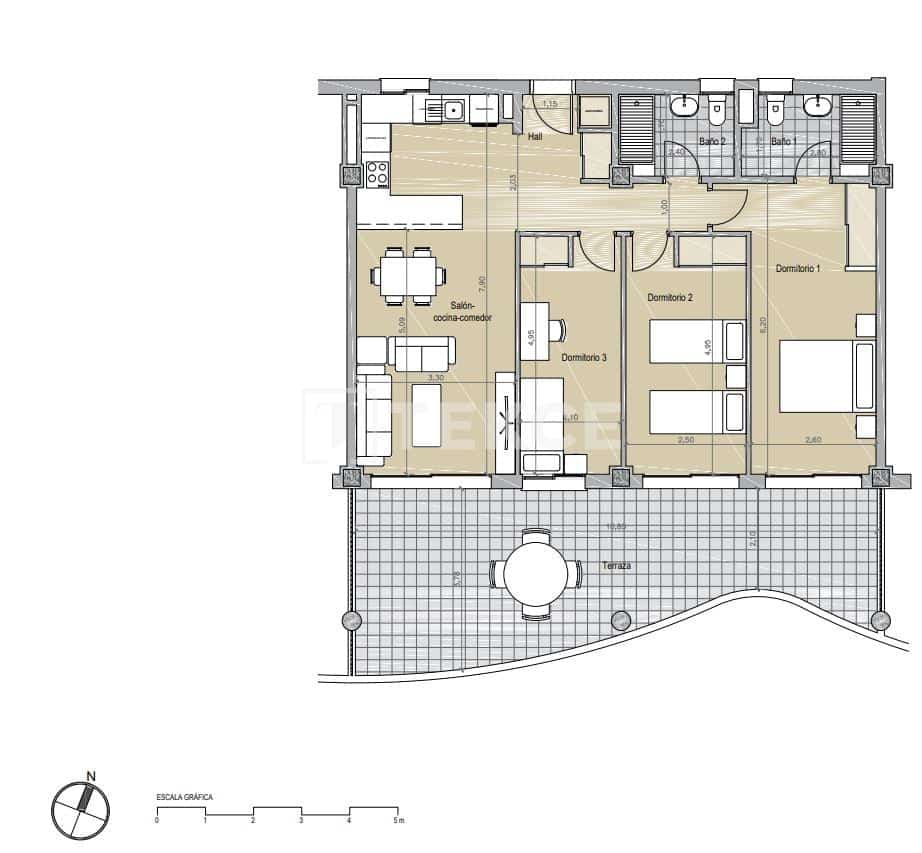 3 soverom Leilighet til salgs i Benalmadena med svømmebasseng - € 514 000 (Ref: 8966160)