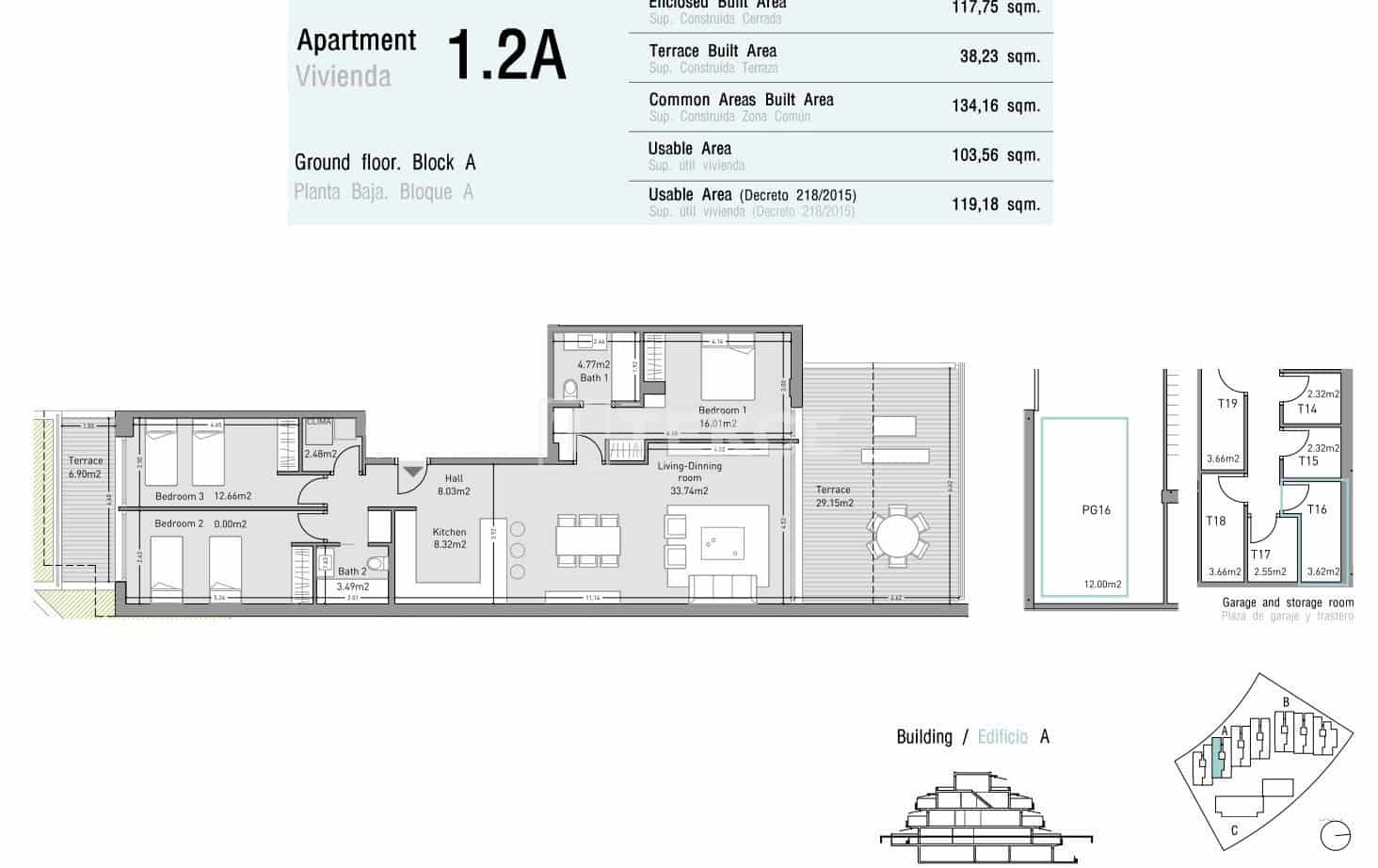 Piso de 3 habitaciones en Estepona en venta con piscina - 480.000 € (Ref: 8966161)