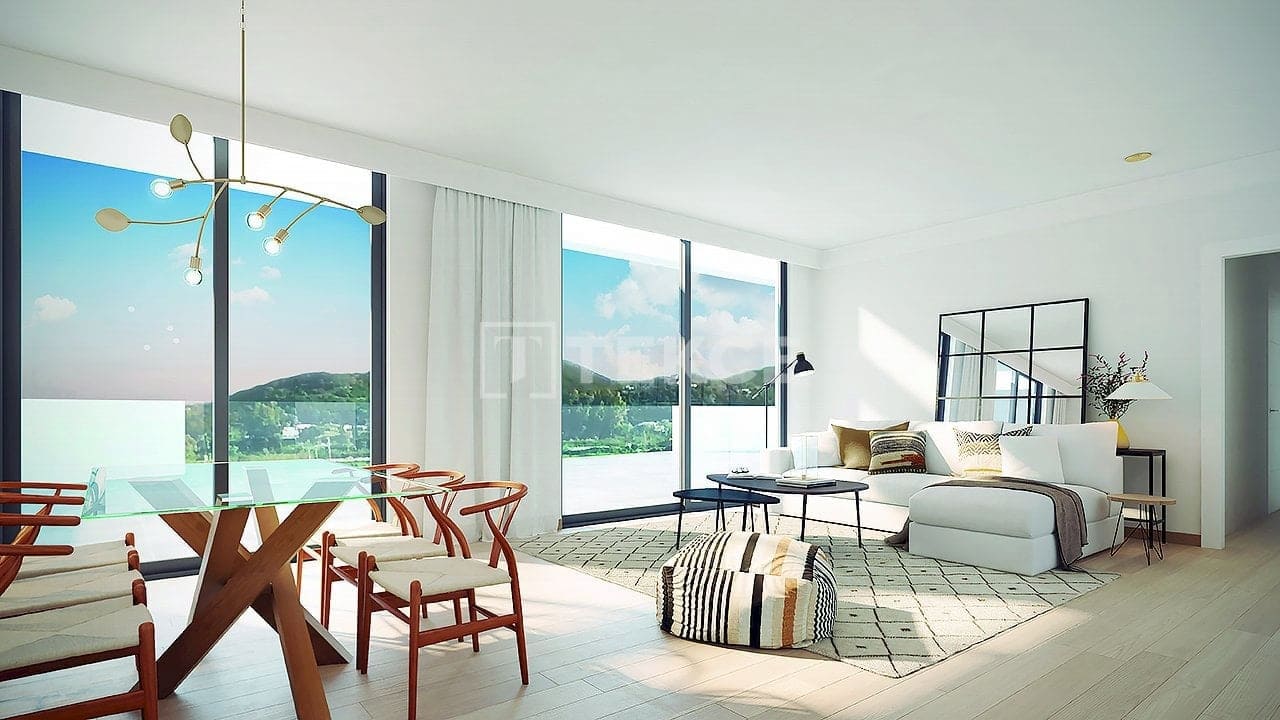 3 Zimmer Wohnung zu verkaufen in Las Lagunas de Mijas mit Pool - 441.000 € (Ref: 8966192)