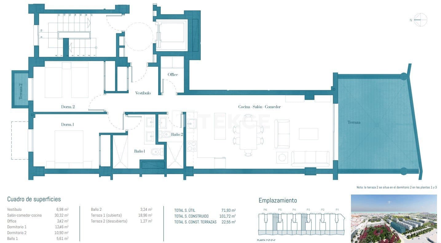 3 Zimmer Wohnung zu verkaufen in Las Lagunas de Mijas mit Pool - 441.000 € (Ref: 8966192)