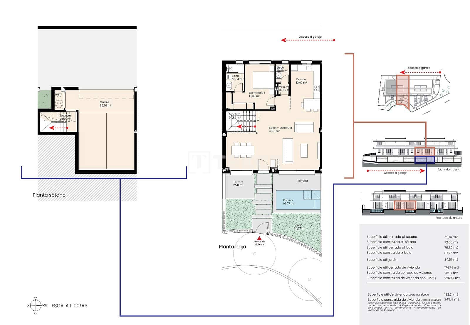 3 soverom Villa til salgs i Malaga by med svømmebasseng - € 1 750 000 (Ref: 8966201)