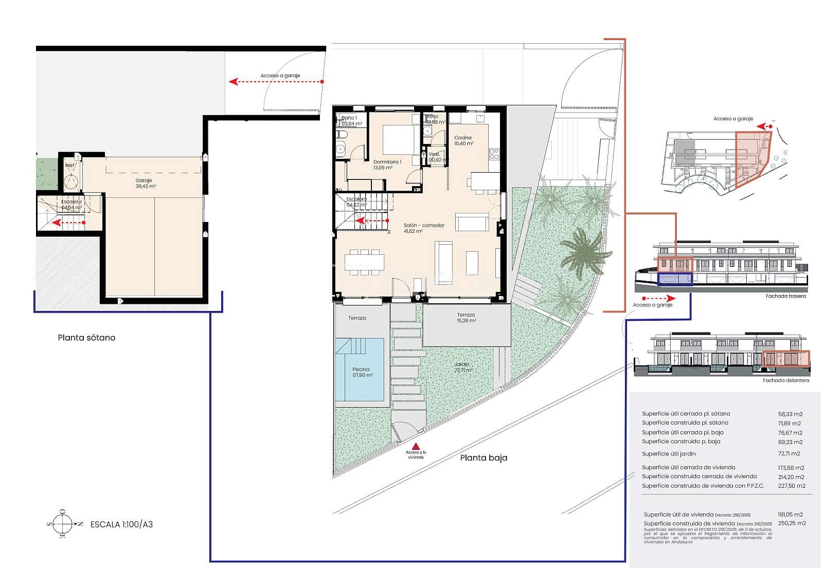 3 soverom Villa til salgs i Malaga by med svømmebasseng - € 1 750 000 (Ref: 8966201)