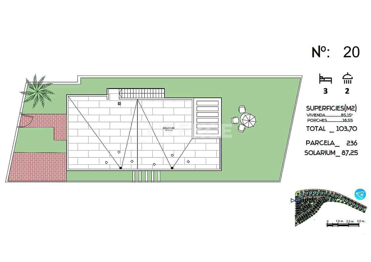 Chalet de 3 habitaciones en Algorfa en venta con piscina - 445.000 € (Ref: 8967818)