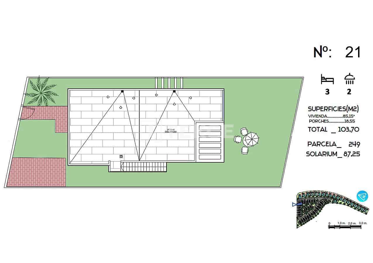 Chalet de 3 habitaciones en Algorfa en venta con piscina - 445.000 € (Ref: 8967818)