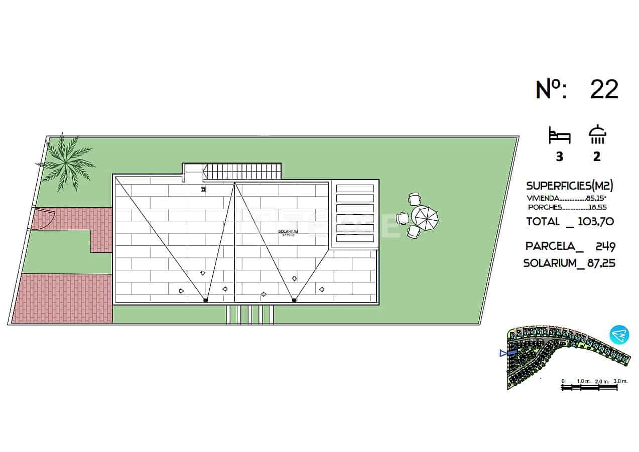 Chalet de 3 habitaciones en Algorfa en venta con piscina - 445.000 € (Ref: 8967818)