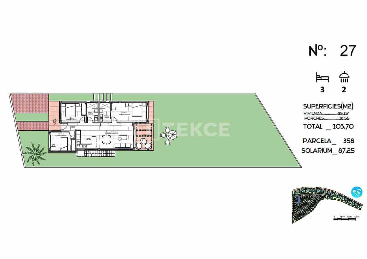 Chalet de 3 habitaciones en Algorfa en venta con piscina - 445.000 € (Ref: 8967818)