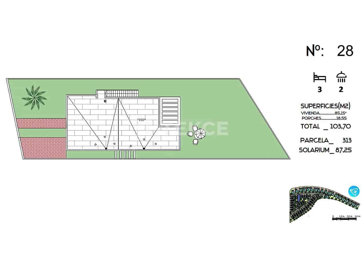 Chalet de 3 habitaciones en Algorfa en venta con piscina - 445.000 € (Ref: 8967818)