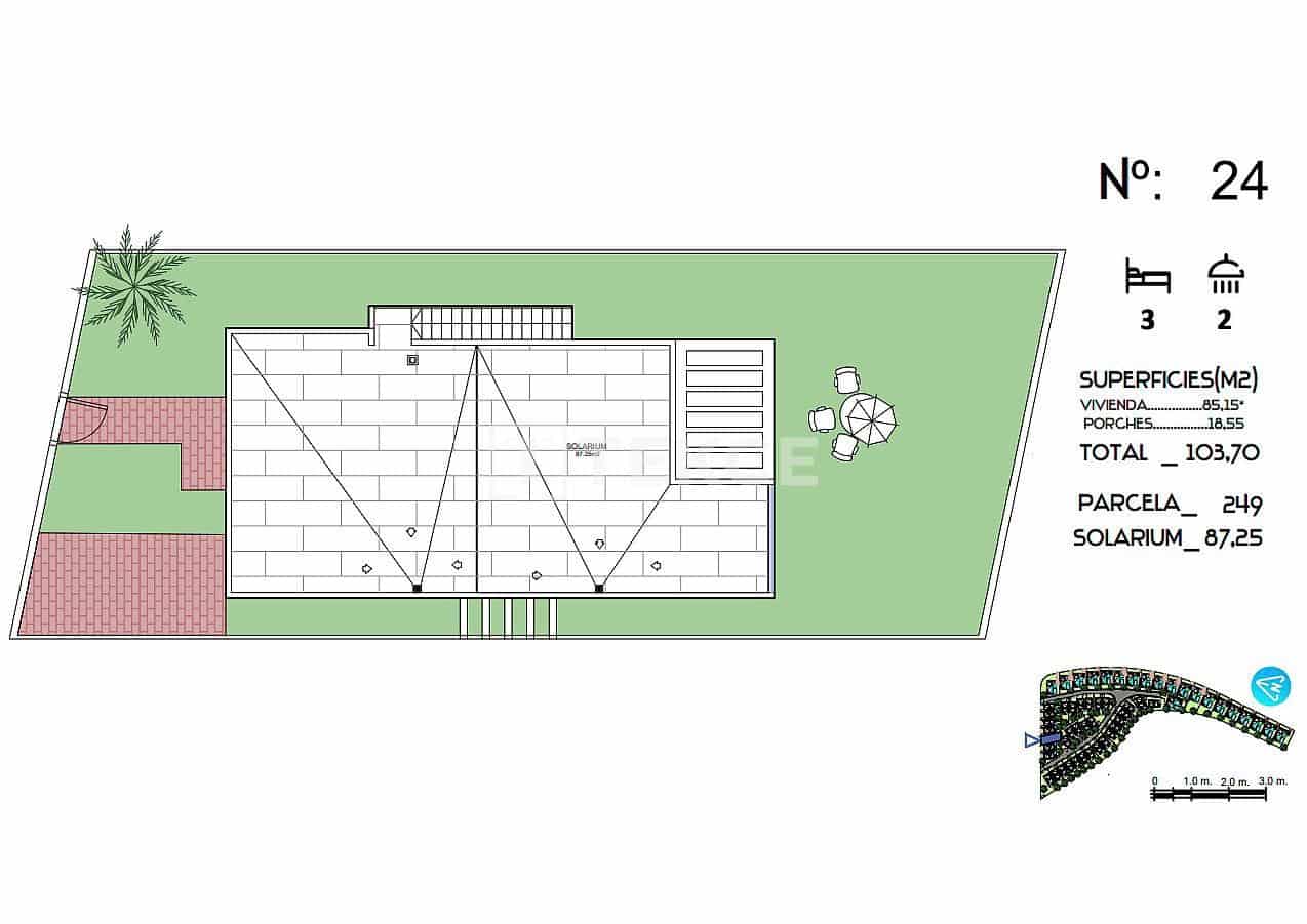 Chalet de 3 habitaciones en Algorfa en venta con piscina - 445.000 € (Ref: 8967818)