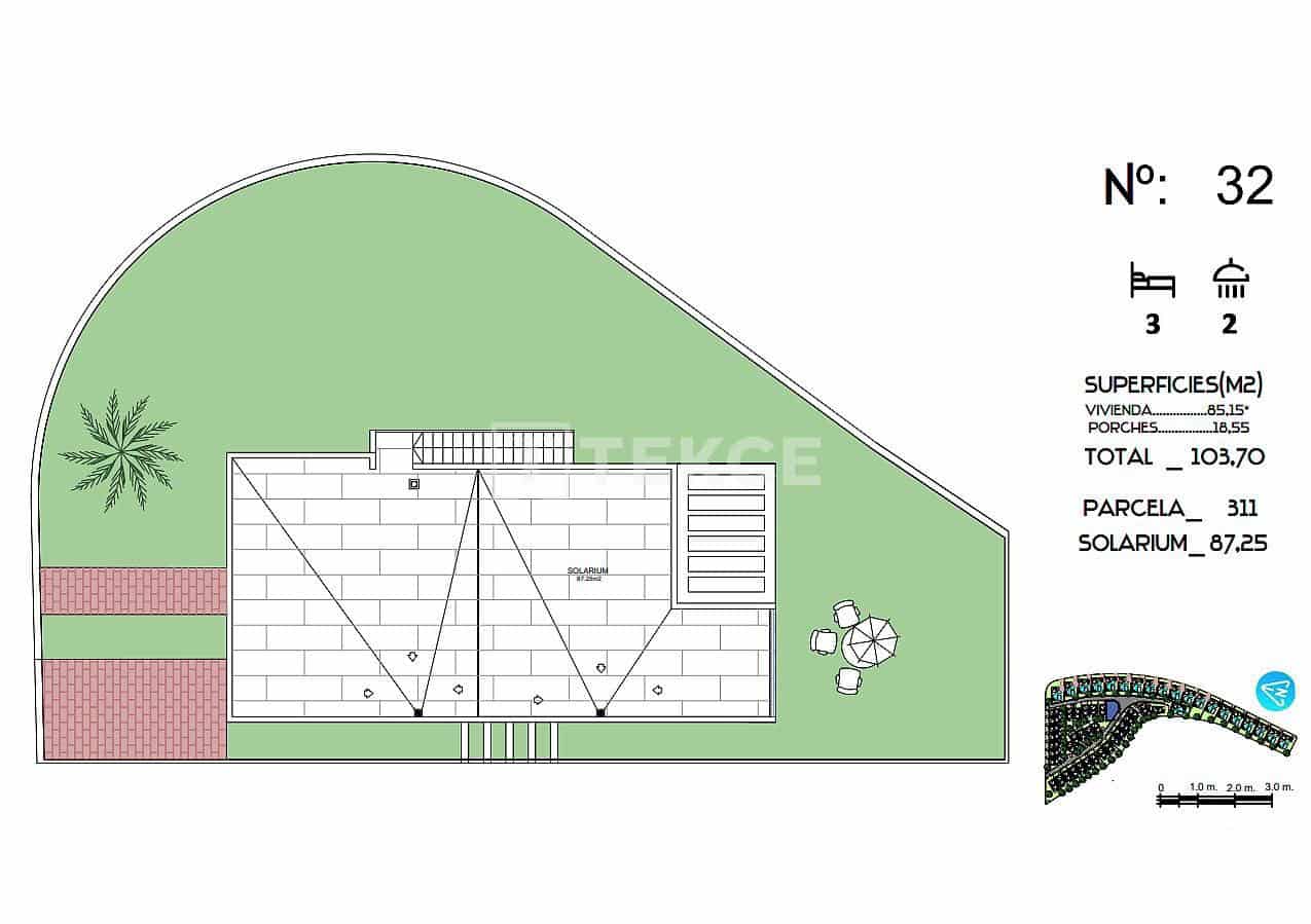 Chalet de 3 habitaciones en Algorfa en venta con piscina - 445.000 € (Ref: 8967818)