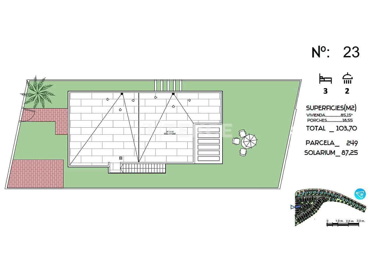 Chalet de 3 habitaciones en Algorfa en venta con piscina - 445.000 € (Ref: 8967818)