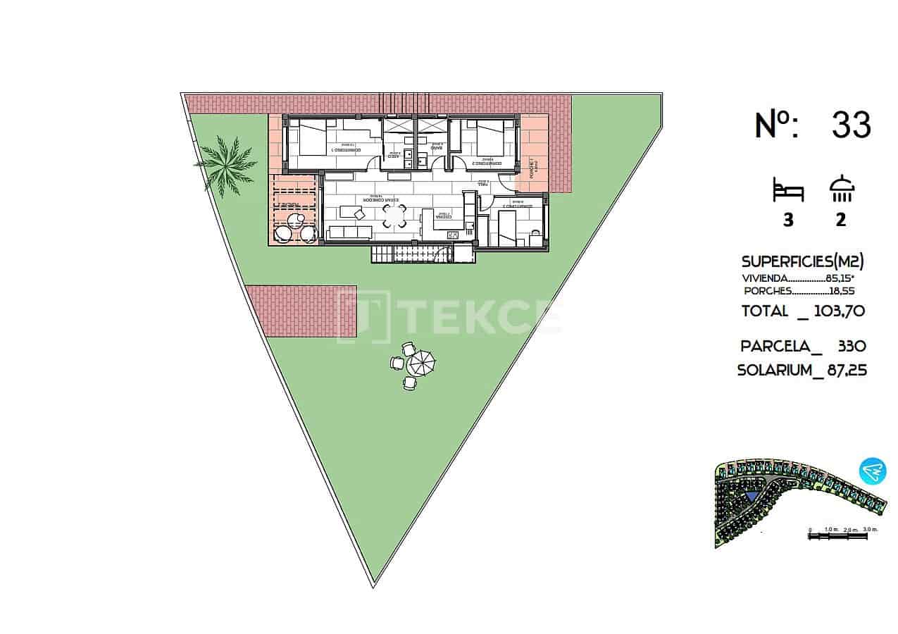 Chalet de 3 habitaciones en Algorfa en venta con piscina - 445.000 € (Ref: 8967818)