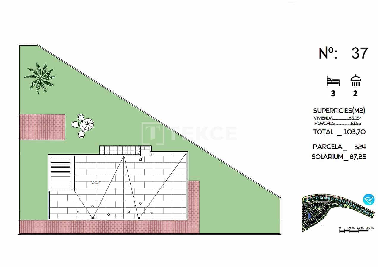 Chalet de 3 habitaciones en Algorfa en venta con piscina - 445.000 € (Ref: 8967818)