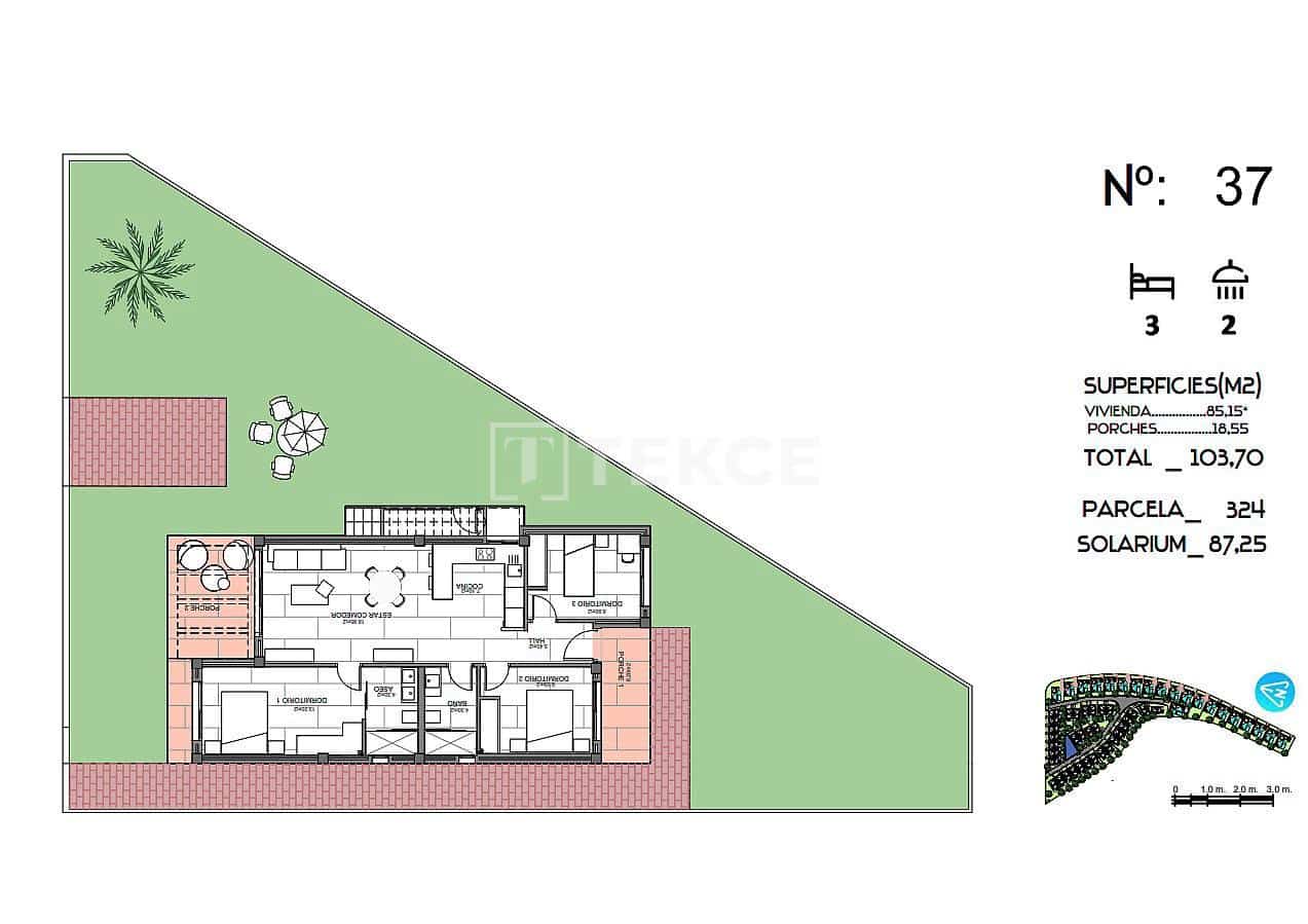 Chalet de 3 habitaciones en Algorfa en venta con piscina - 445.000 € (Ref: 8967818)