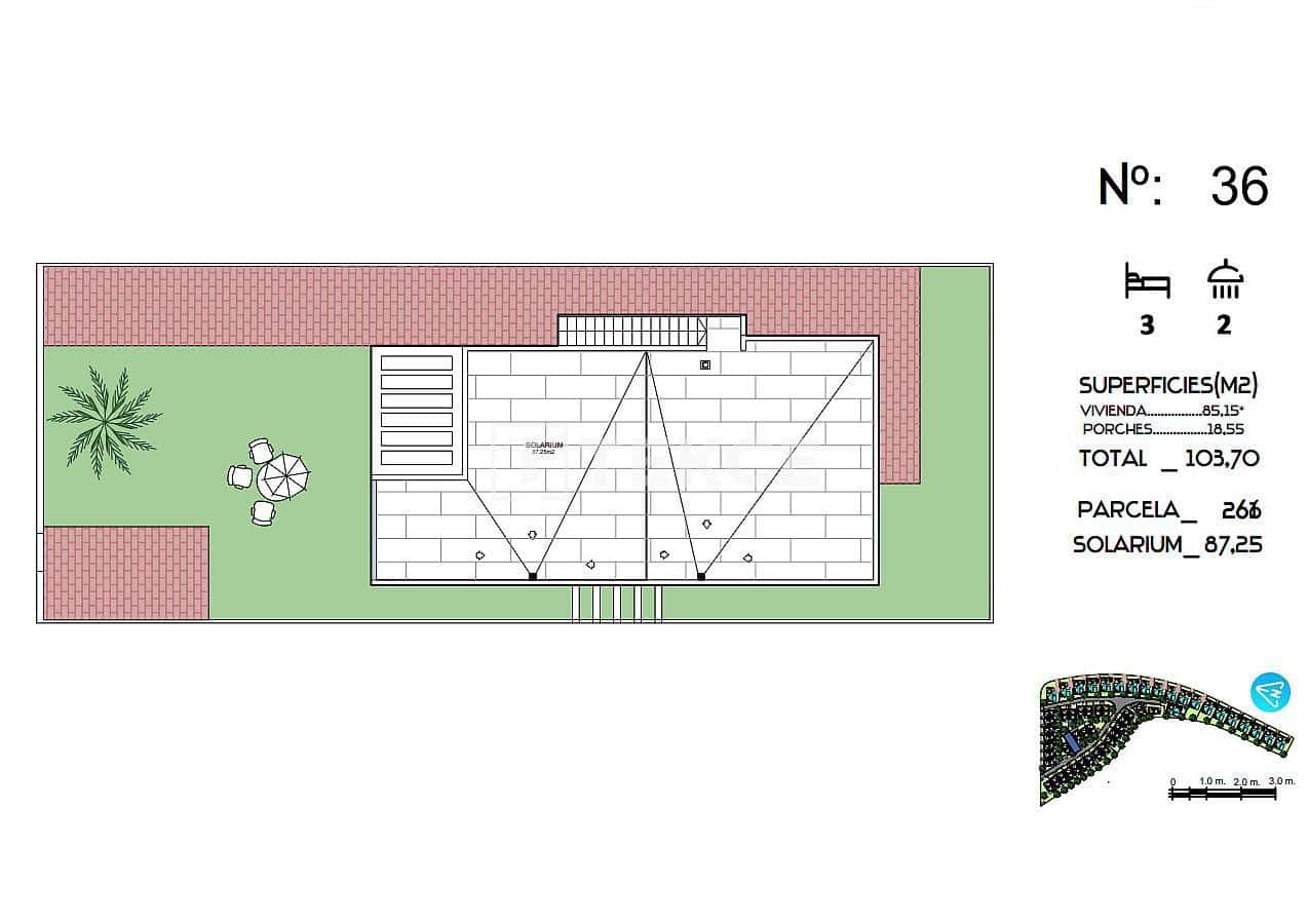 Chalet de 3 habitaciones en Algorfa en venta con piscina - 445.000 € (Ref: 8967818)