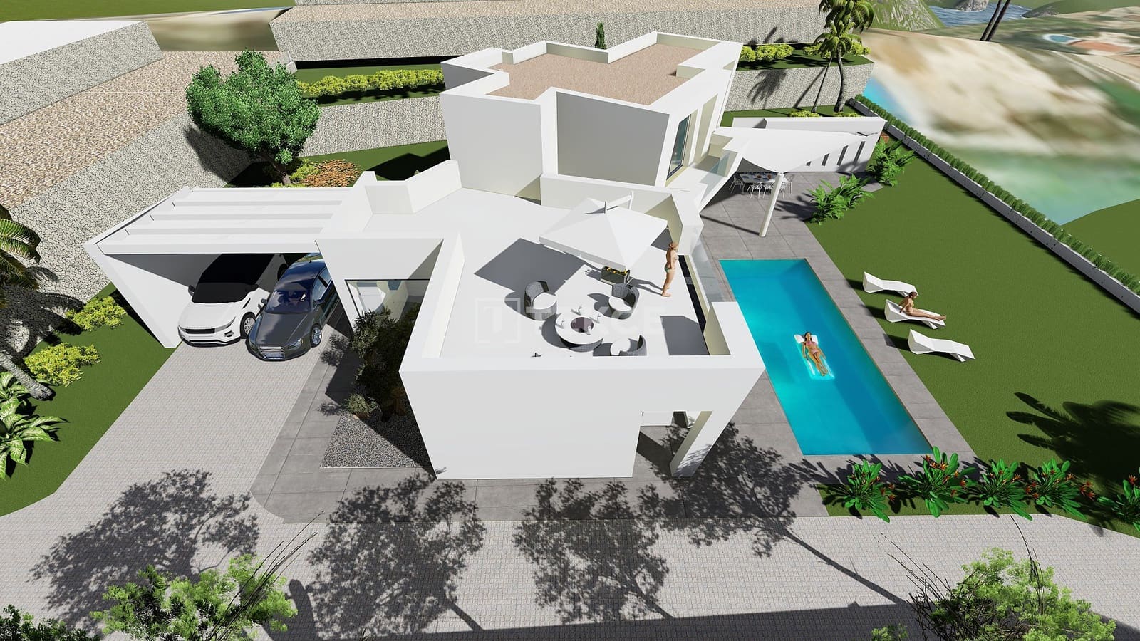 4 sypialnia Willa na sprzedaż w Calpe / Calp z basenem - 1 370 000 € (Ref: 8967823)