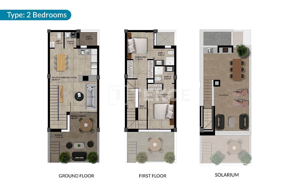 3 soveværelse Villa til salg i Dolores med swimmingpool - € 259.000 (Ref: 8969698)