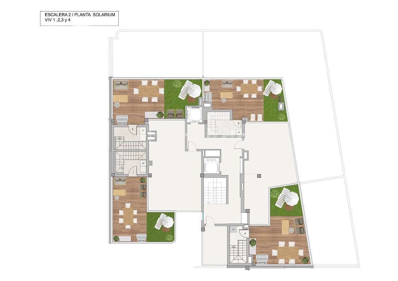 2 sypialnia Mieszkanie na sprzedaż w Santa Pola z basenem - 298 000 € (Ref: 8969701)