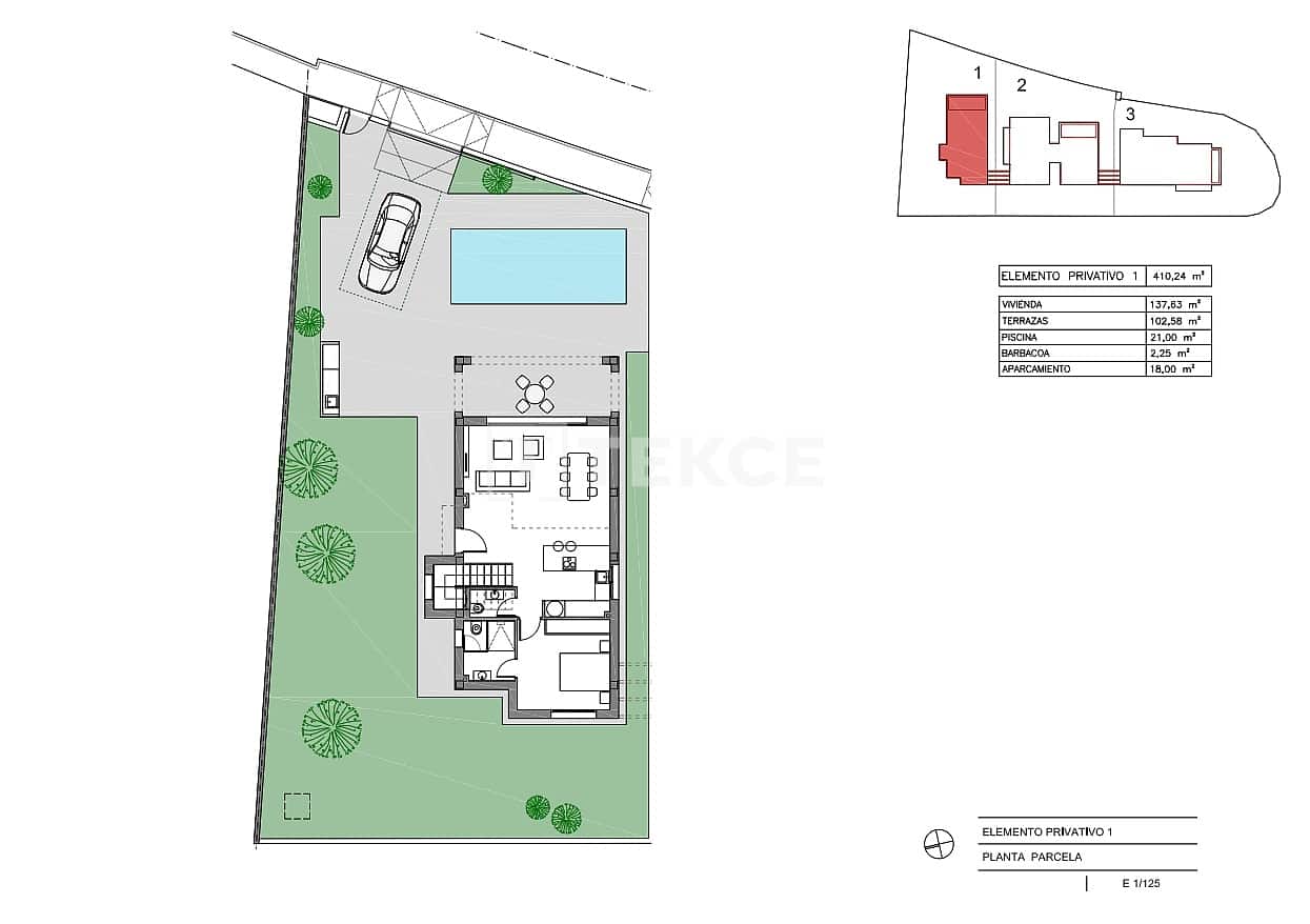 3 chambre Villa/Maison à vendre à Orihuela avec piscine - 760 000 € (Ref: 8971670)