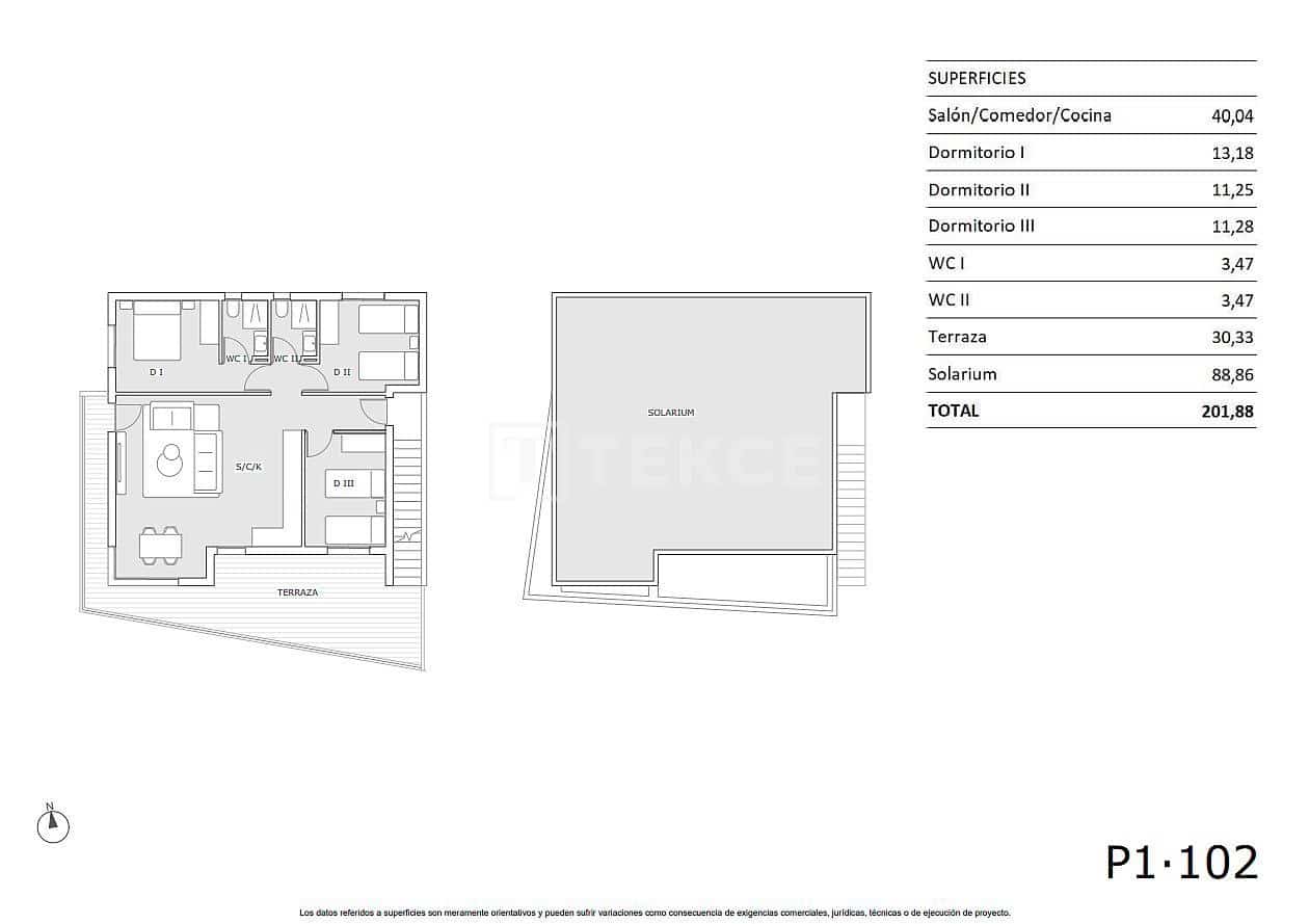 2 Zimmer Wohnung zu verkaufen in San Miguel de Salinas - 200.000 € (Ref: 8977808)