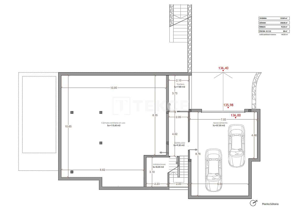 3 sypialnia Willa na sprzedaż w San Miguel de Salinas z basenem - 1 200 000 € (Ref: 8977813)