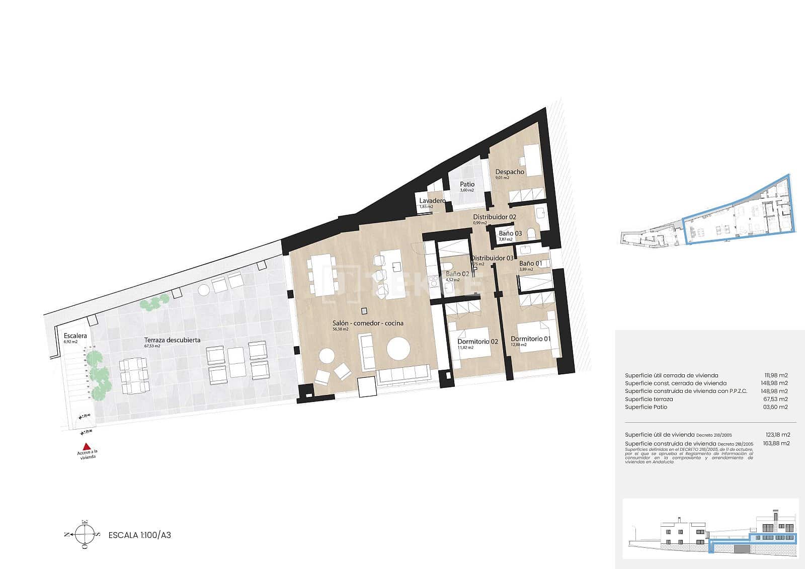 2 soveværelse Lejlighed til salg i Malaga by - € 880.000 (Ref: 8981998)