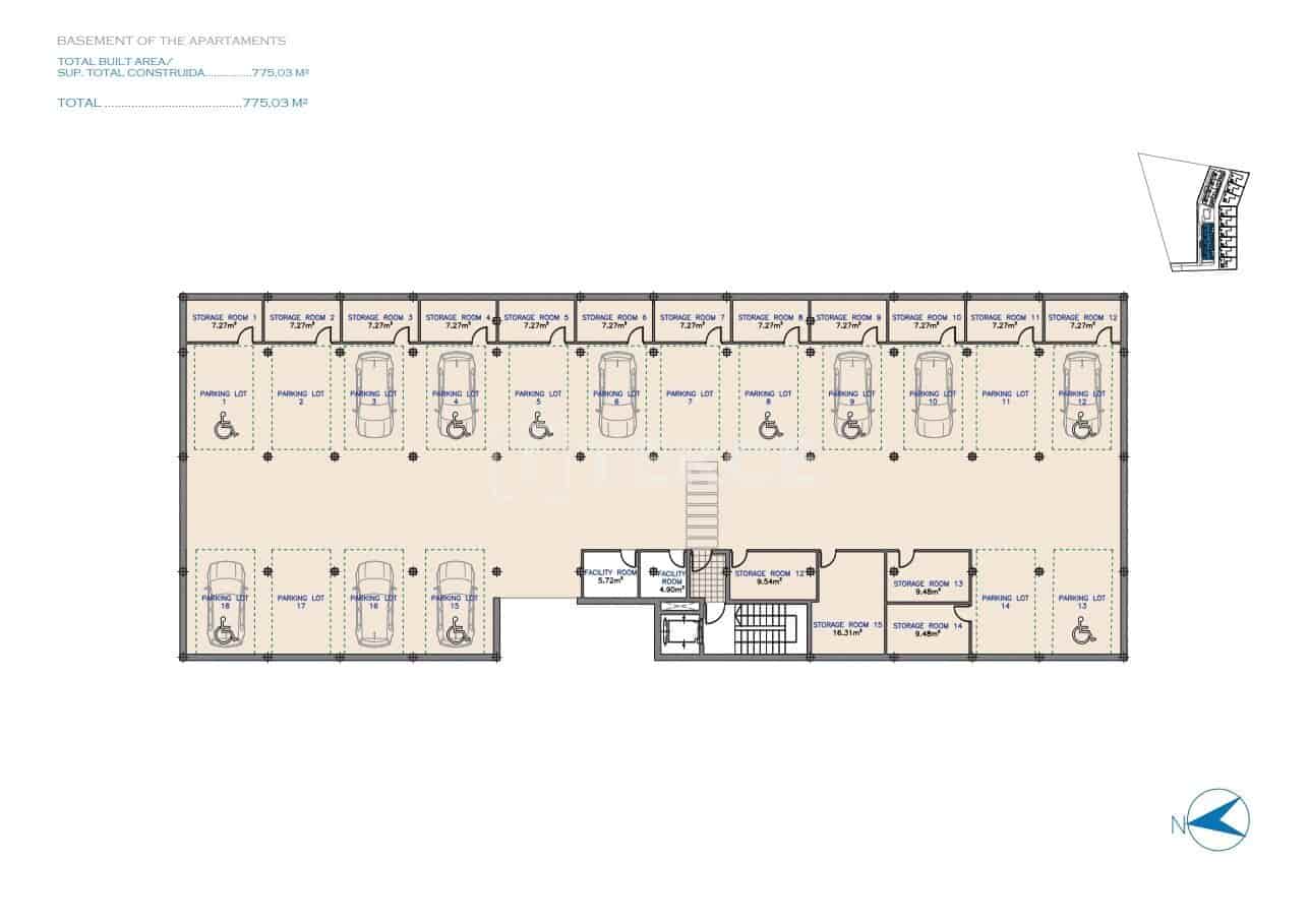 2 sovrum Lägenhet till salu i Los Alcazares med pool - 299 000 € (Ref: 8982000)