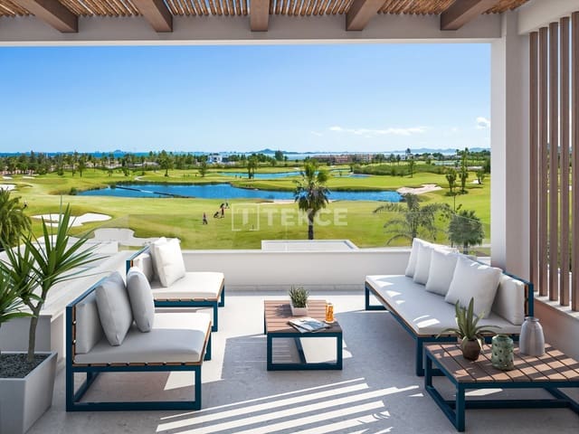 2 sovrum Lägenhet till salu i Los Alcázares med pool - 299 000 € (Ref: 8982000)