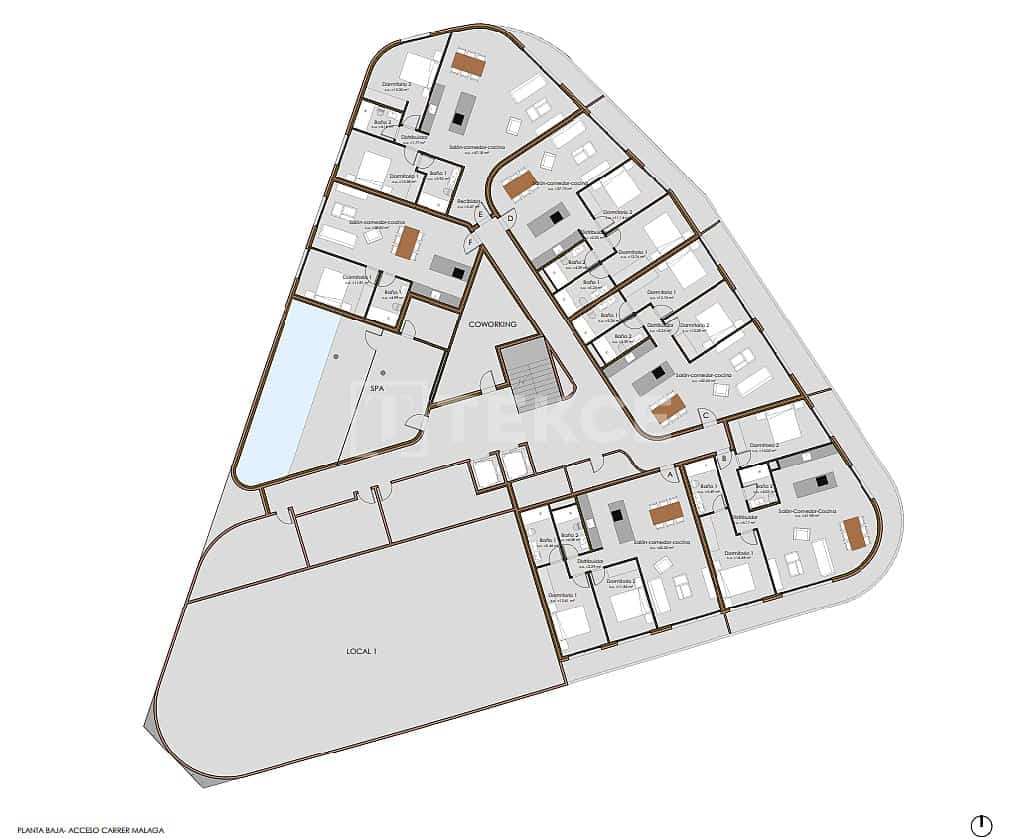 2 chambre Appartement à vendre à Calpe / Calp avec piscine - 367 000 € (Ref: 8987878)