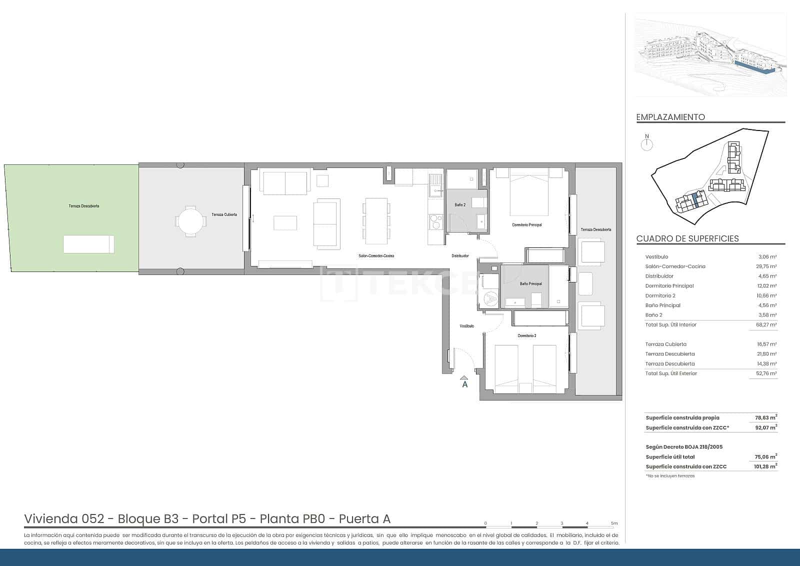 3 sovrum Lägenhet till salu i Las Lagunas de Mijas med pool - 461 000 € (Ref: 8990335)