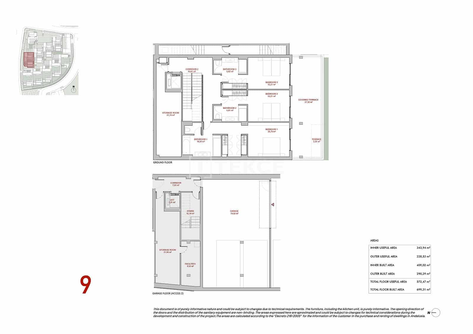 4 sypialnia Willa na sprzedaż w Benalmadena z basenem - 1 850 000 € (Ref: 8990340)