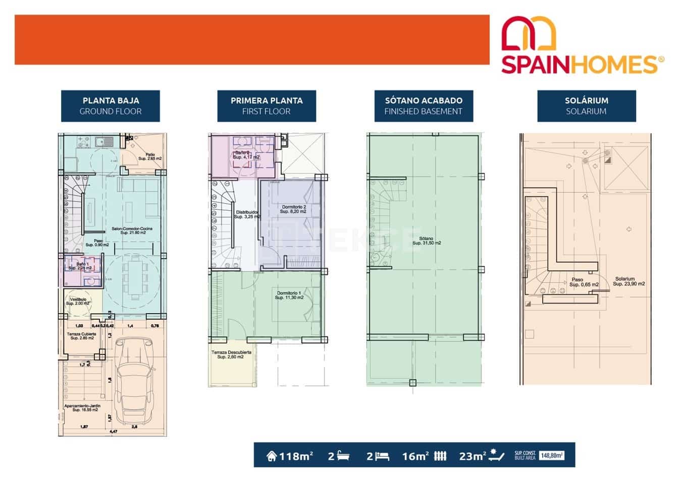 2 soverom Villa til salgs i Gran Alacant med svømmebasseng - € 299 000 (Ref: 8990341)