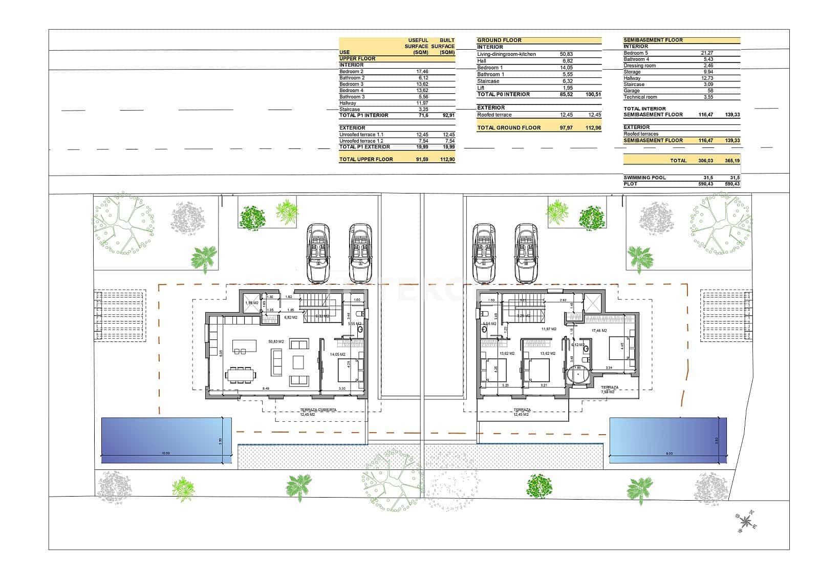5 slaapkamer Villa te koop in Finestrat met zwembad - € 2.600.000 (Ref: 9000479)