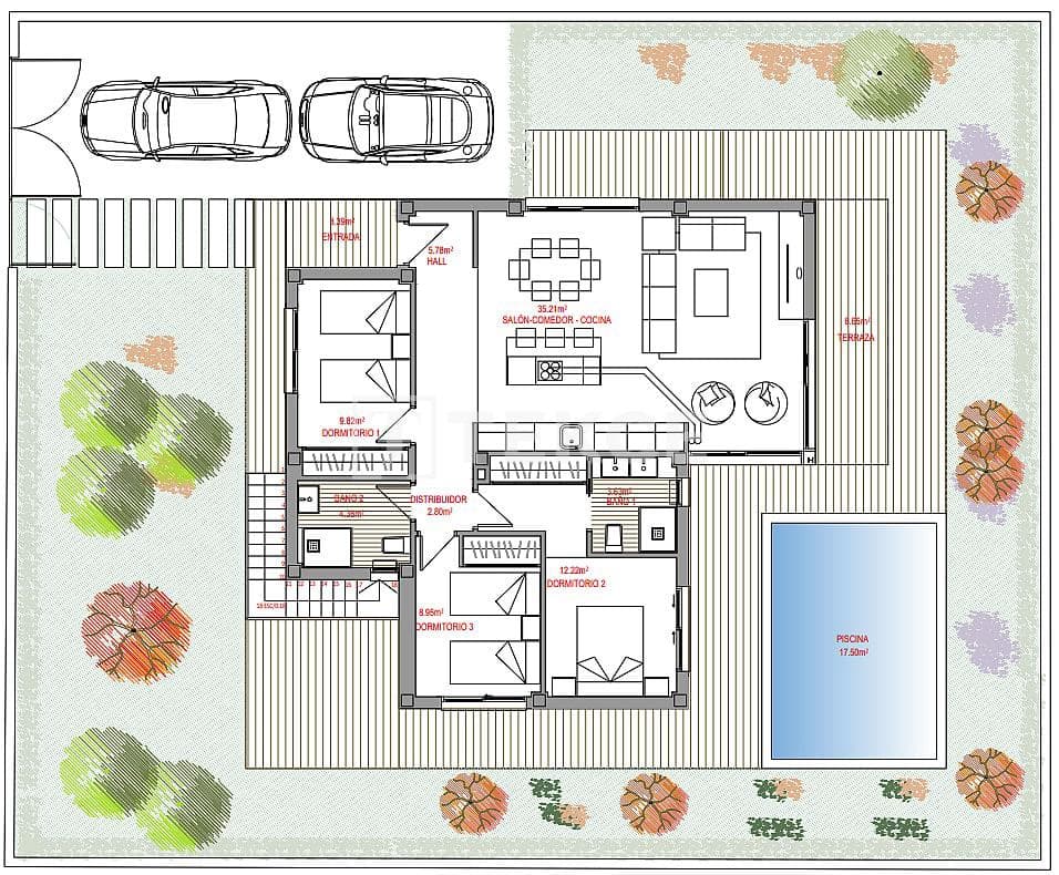 3 slaapkamer Villa te koop in Polop met zwembad - € 500.000 (Ref: 9004535)