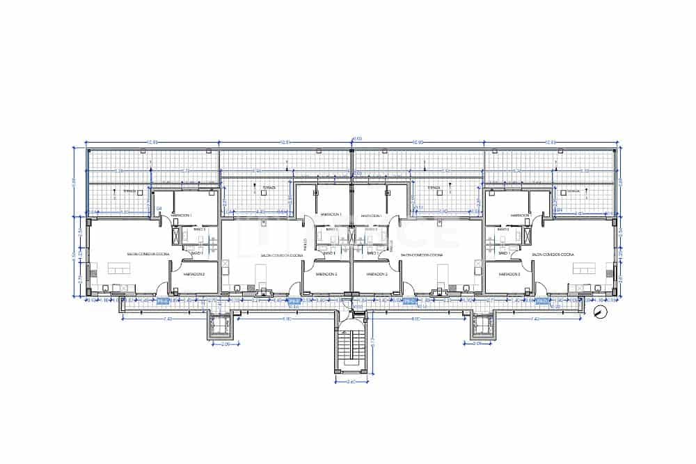 2 sovrum Lägenhet till salu i Benidorm med pool - 550 000 € (Ref: 9004540)