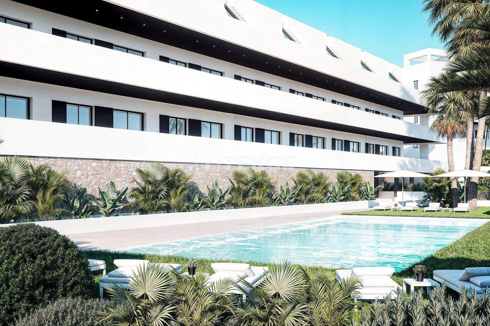 2 bedroom Flat for sale in Finestrat with pool - € 280,000 (Ref: 9004541)