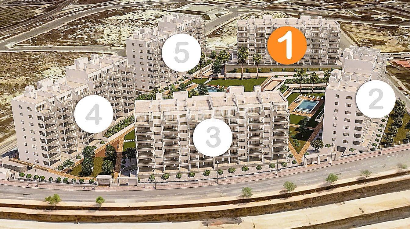 2 sovrum Lägenhet till salu i San Miguel de Salinas med pool - 316 000 € (Ref: 9006515)