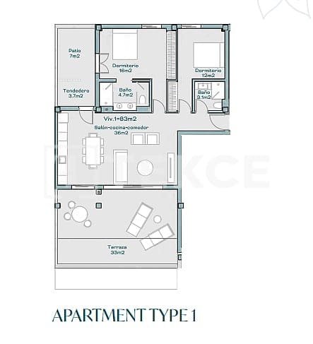 2 soverom Leilighet til salgs i Torrequebrada med svømmebasseng - € 430 000 (Ref: 9006525)
